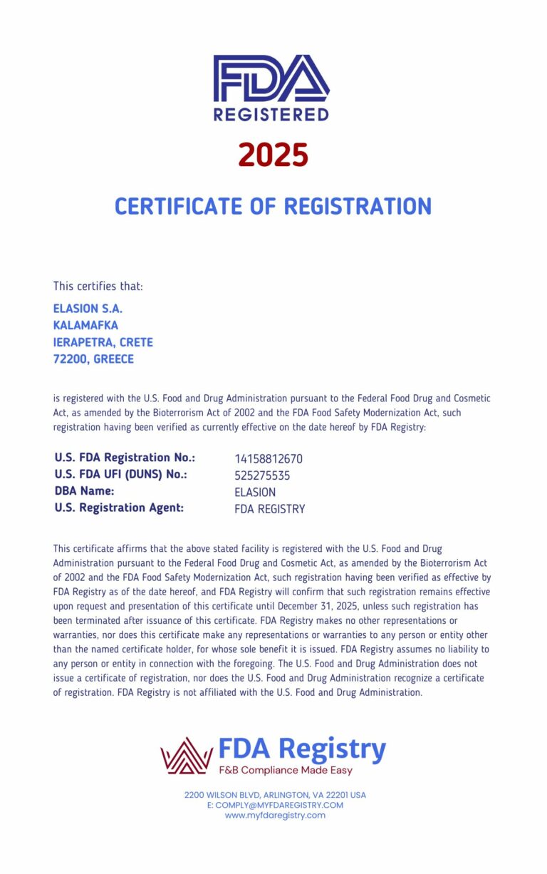 CERTIFICATE of FDA ELASION S.A. (2025).pdf